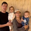 Natália e Rafael com o Matteo e a Mariah